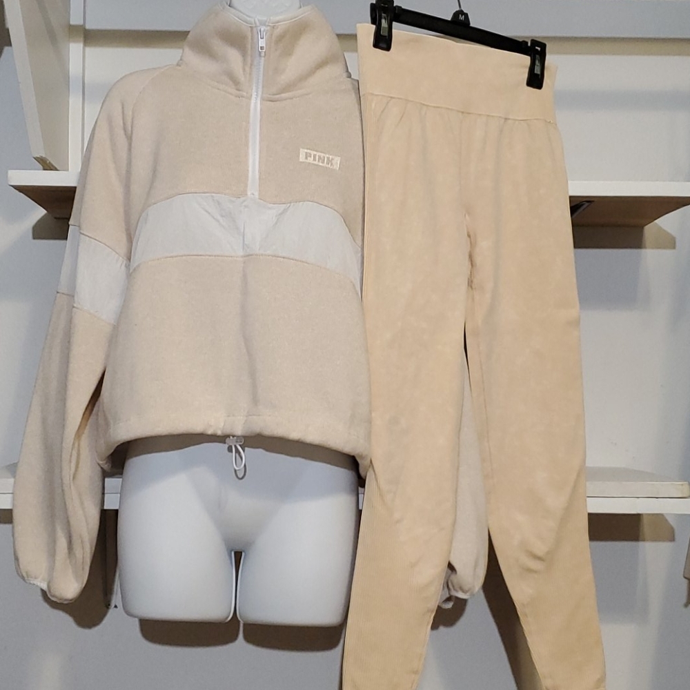 PINK Sweater and leggings set
